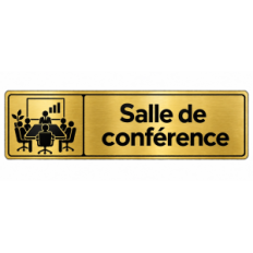 Plaque de porte Salle de Conférence - Signalétique en PVC