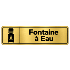 Plaque de porte Fontaine à Eau - Signalétique en PVC
