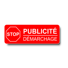 Plaque Stop Pub - Signalétique PVC | Immograv