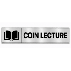 Plaque de porte Coin Lecture en PVC argent brossé - signalétique école maternelle - Immograv