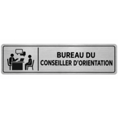 Plaque de porte Bureau du Conseiller d’Orientation - Signalétique Lycée
