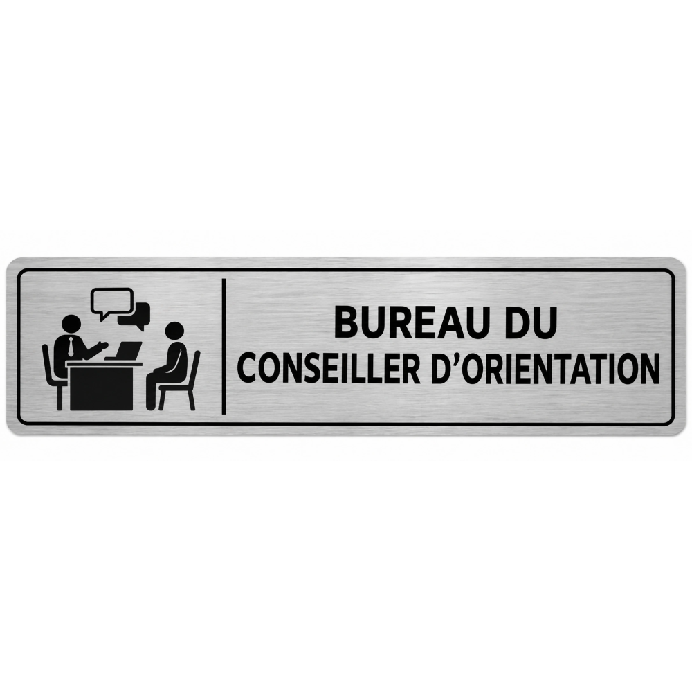 Plaque de porte Bureau du Conseiller d’Orientation - Signalétique Lycée