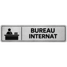 Plaque de porte Bureau Internat - Signalétique Lycée