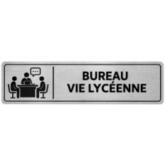 Plaque de porte Bureau Vie Lycéenne - Signalétique Lycée