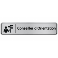 Plaque de porte Conseiller d’Orientation - Signalétique Lycée