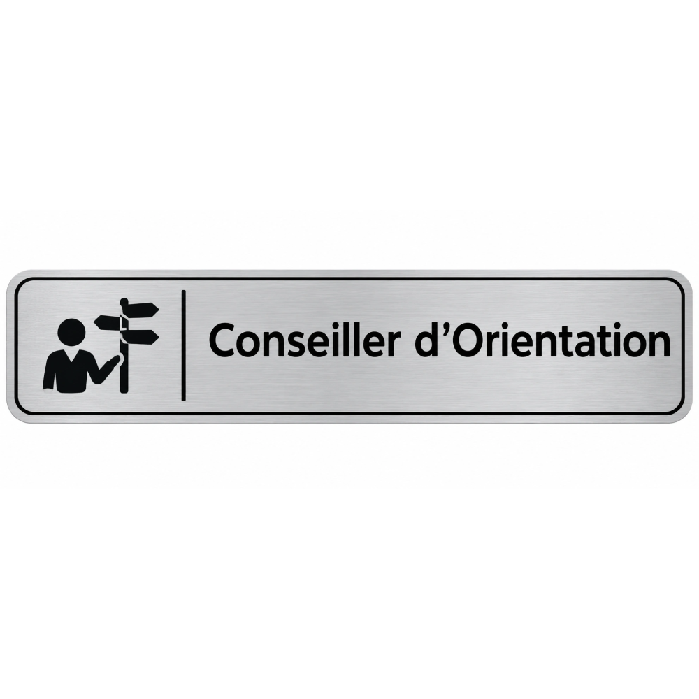 Plaque de porte Conseiller d’Orientation - Signalétique Lycée