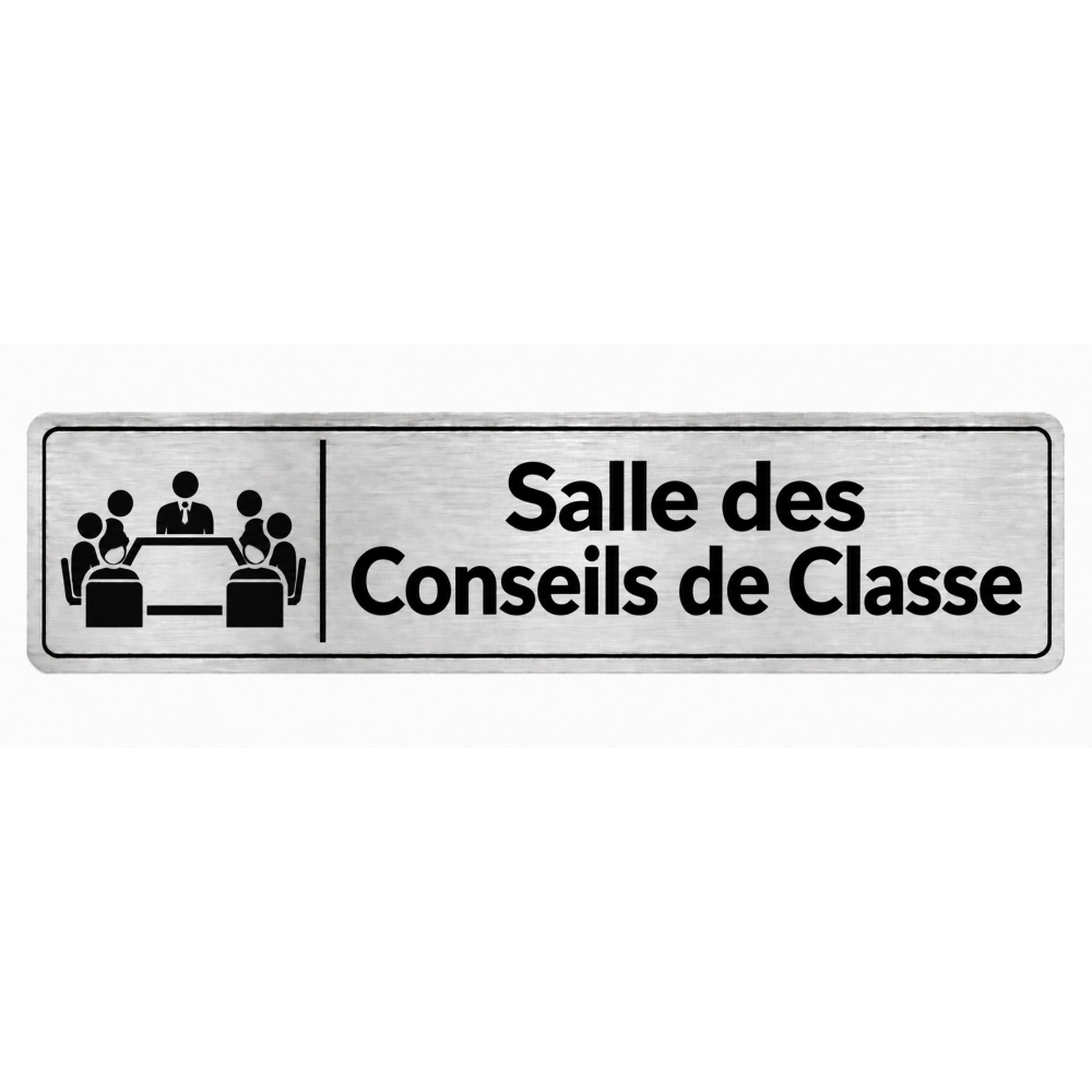 Plaque de porte Salle des Conseils de Classe - Signalétique Lycée