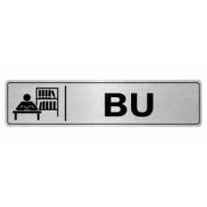 Plaque de porte BU - Signalétique Université & Enseignement Supérieur