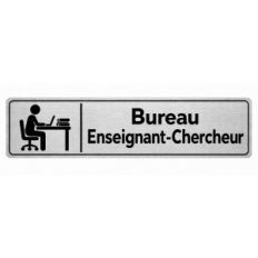 Plaque de porte Bureau Enseignant-Chercheur - Signalétique Université & Enseignement Supérieur