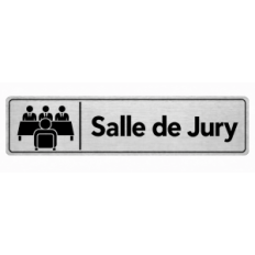 Plaque de porte Salle de Jury - Signalétique Université & Enseignement Supérieur
