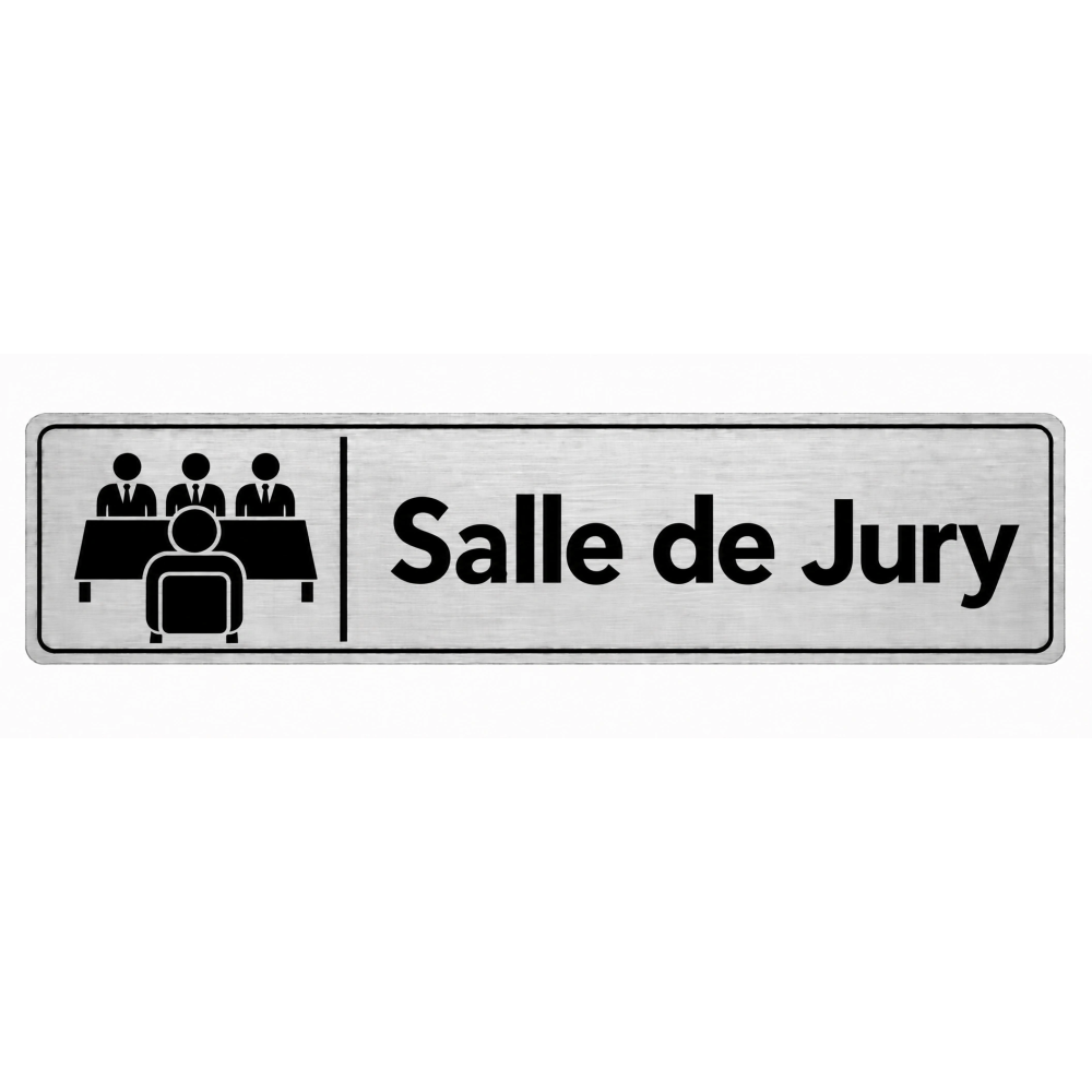 Plaque de porte Salle de Jury - Signalétique Université & Enseignement Supérieur