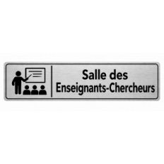 Plaque de porte Salle des Enseignants-Chercheurs - Signalétique Université & Enseignement Supérieur
