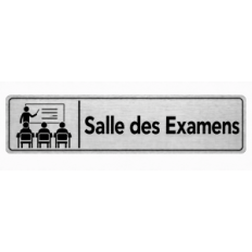 Plaque de porte Salle des Examens - Signalétique Université & Enseignement Supérieur