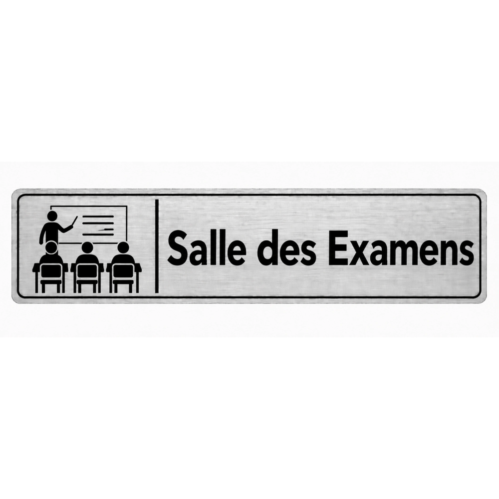 Plaque de porte Salle des Examens - Signalétique Université & Enseignement Supérieur