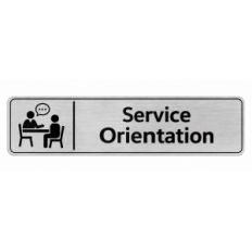 Plaque de porte Service Orientation - Signalétique Université & Enseignement Supérieur