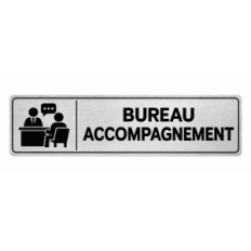 Plaque de porte Bureau Accompagnement - Signalétique Centres de Formation