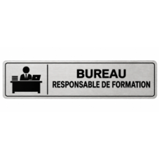 Plaque de porte Bureau Responsable de Formation - Signalétique Centres de Formation