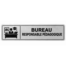 Plaque de porte Bureau Responsable Pédagogique - Signalétique Centres de Formation