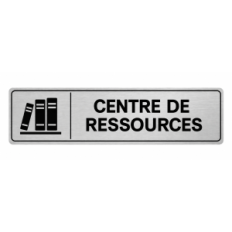 Plaque de porte Centre de Ressources - Signalétique Centres de Formation