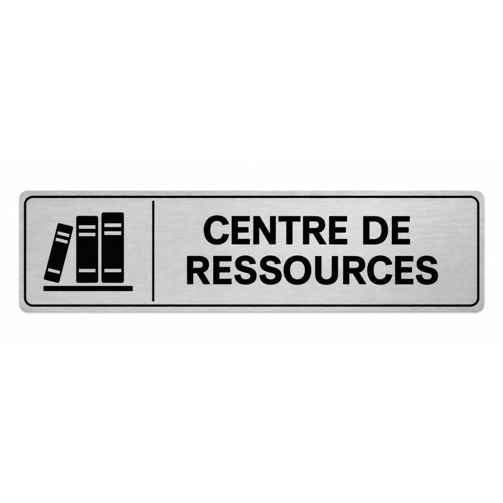 Plaque de porte Centre de Ressources - Signalétique Centres de Formation
