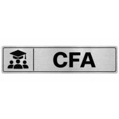 Plaque de porte CFA - Signalétique Centres de Formation