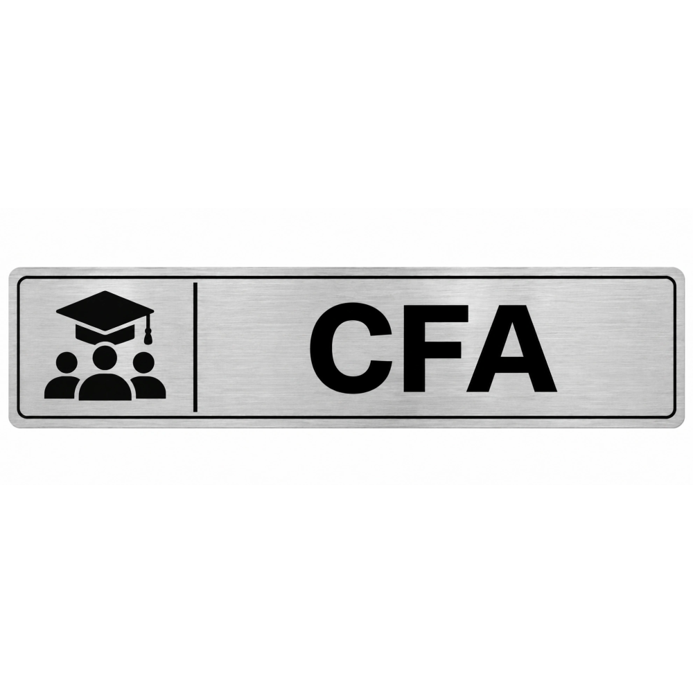 Plaque de porte CFA - Signalétique Centres de Formation