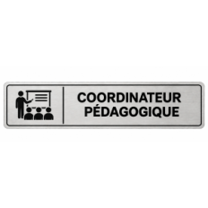 Plaque de porte Coordinateur Pédagogique - Signalétique Centres de Formation
