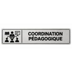 Plaque de porte Coordination Pédagogique - Signalétique Centres de Formation