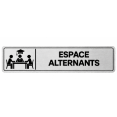 Plaque de porte Espace Alternants - Signalétique Centres de Formation
