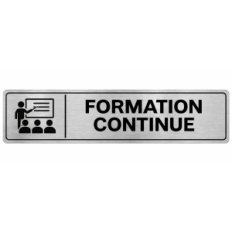 Plaque de porte Formation Continue - Signalétique Centres de Formation