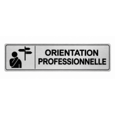 Plaque de porte Orientation Professionnelle - Signalétique Centres de Formation
