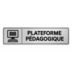 Plaque de porte Plateforme Pédagogique - Signalétique Centres de Formation