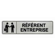 Plaque de porte Référent Entreprise - Signalétique Centres de Formation