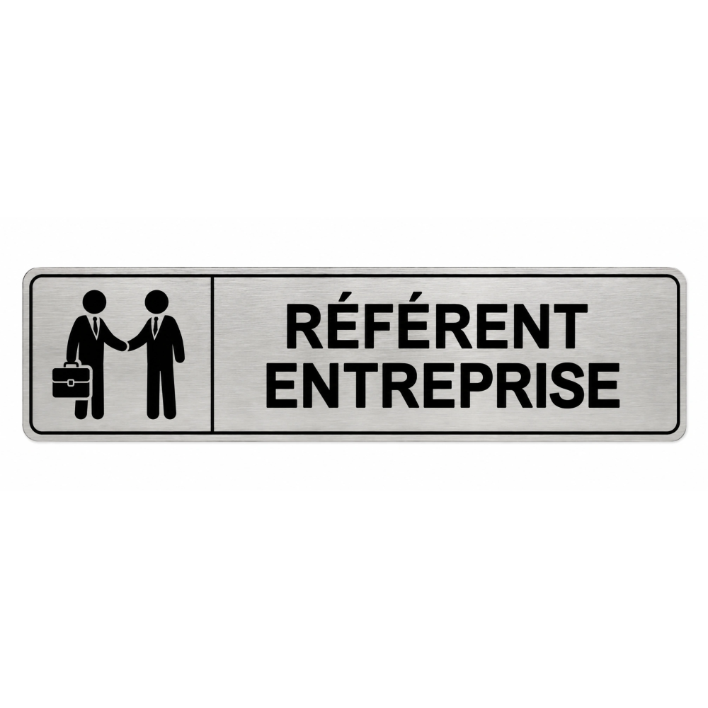 Plaque de porte Référent Entreprise - Signalétique Centres de Formation