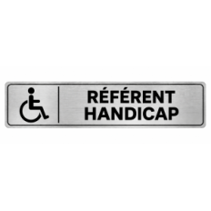 Plaque de porte Référent Handicap - Signalétique Centres de Formation