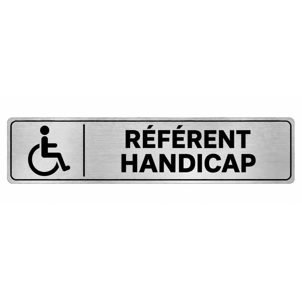 Plaque de porte Référent Handicap - Signalétique Centres de Formation