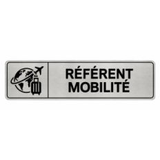 Plaque de porte Référent Mobilité - Signalétique Centres de Formation
