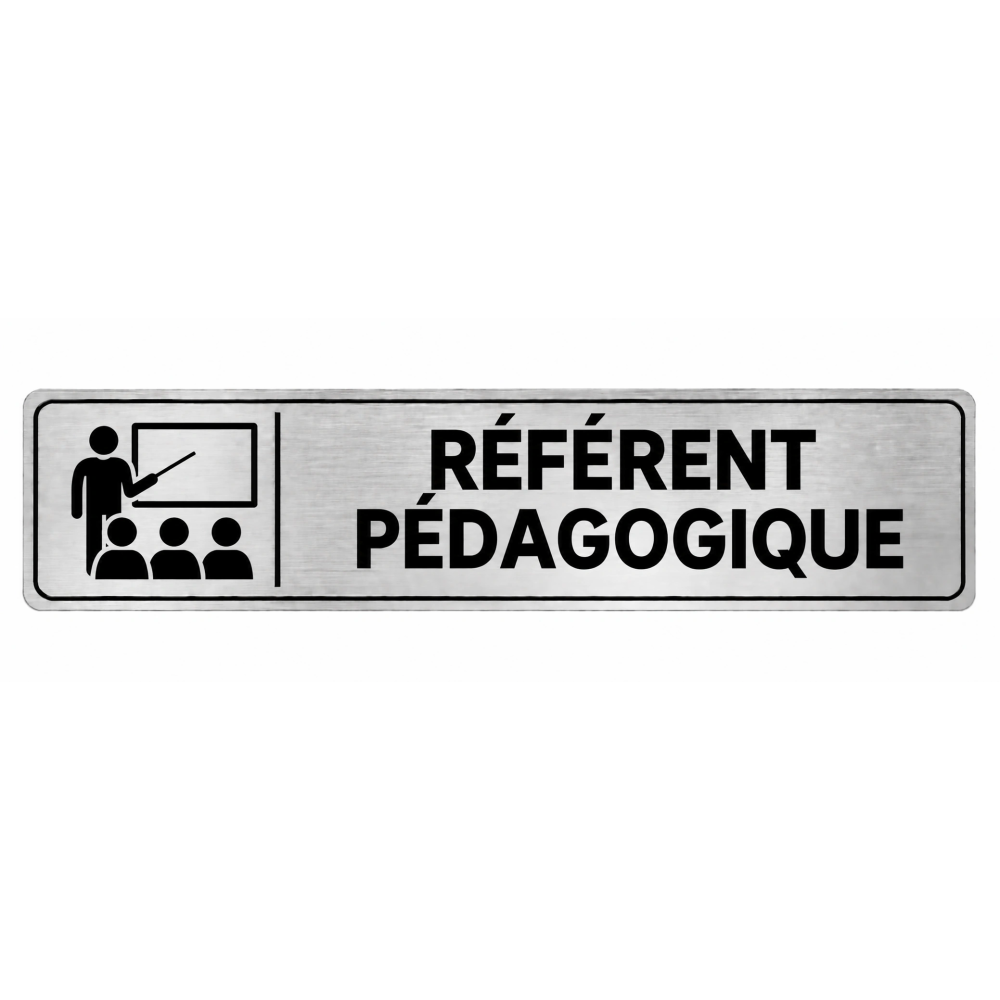 Plaque de porte Référent Pédagogique - Signalétique Centres de Formation