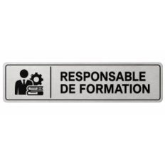 Plaque de porte Responsable de Formation - Signalétique Centres de Formation