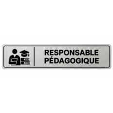 Plaque de porte Responsable Pédagogique - Signalétique Centres de Formation