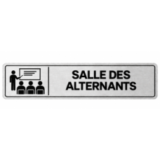 Plaque de porte Salle des Alternants - Signalétique Centres de Formation