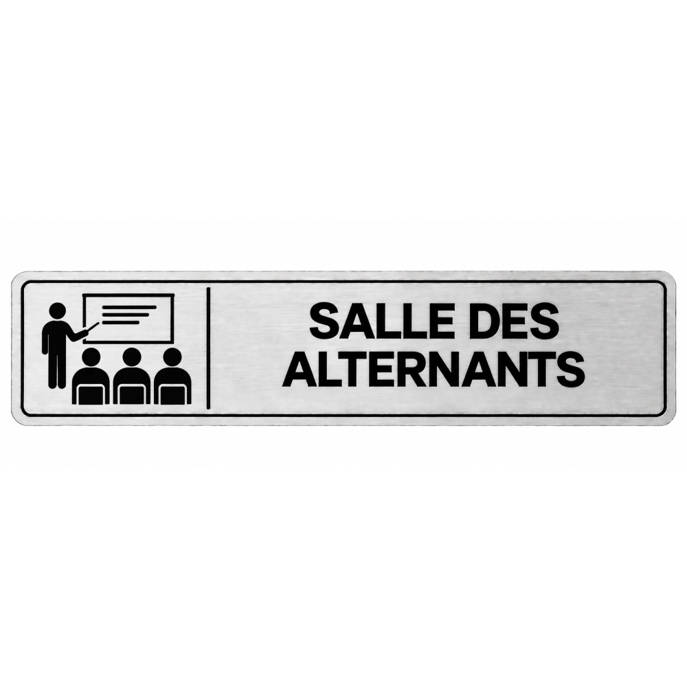 Plaque de porte Salle des Alternants - Signalétique Centres de Formation