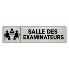 Plaque de porte Salle des Examinateurs - Signalétique Centres de Formation
