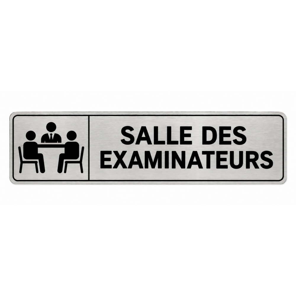 Plaque de porte Salle des Examinateurs - Signalétique Centres de Formation
