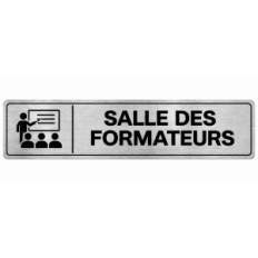 Plaque de porte Salle des Formateurs - Signalétique Centres de Formation