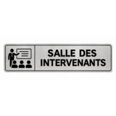 Plaque de porte Salle des Intervenants - Signalétique Centres de Formation