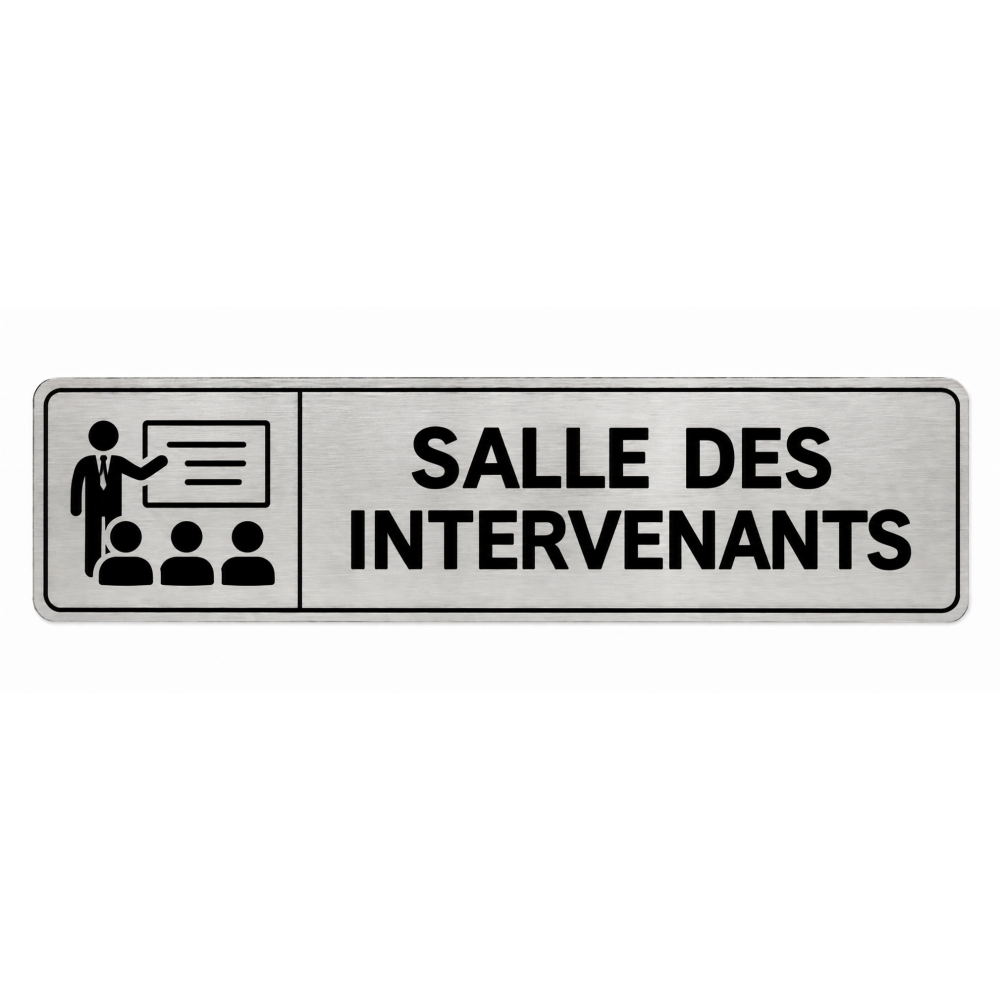 Plaque de porte Salle des Intervenants - Signalétique Centres de Formation