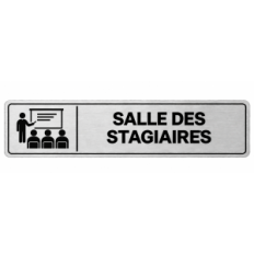 Plaque de porte Salle des Stagiaires - Signalétique Centres de Formation
