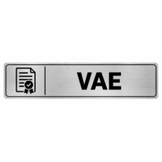 Plaque de porte VAE - Signalétique Centres de Formation