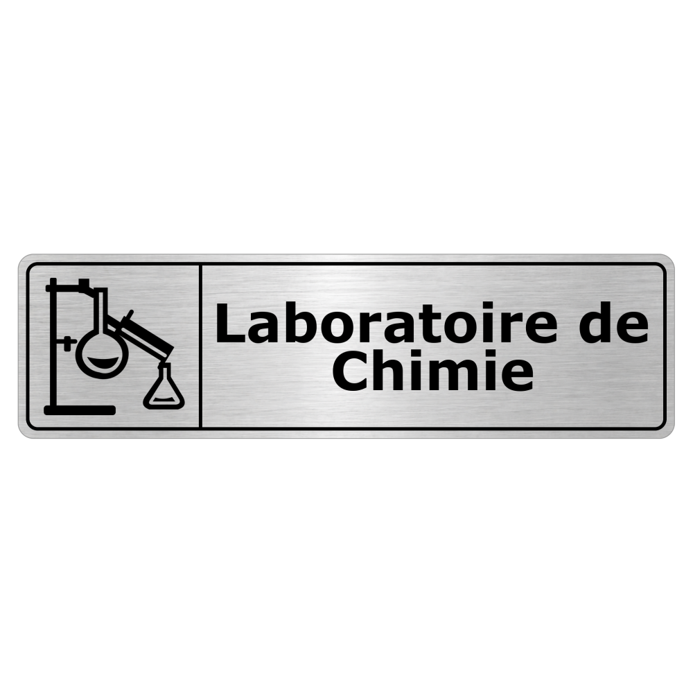 Plaque de porte Laboratoire de Chimie - Signalétique Salles de Classe & Enseignement